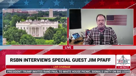 WATCH: RSBN Interviews President of The Conservative Caucus Jim Pfaff - 6/17/25
