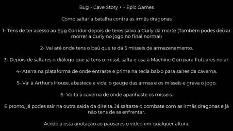 Glitches_Cave_Story_+_Epic_Games_Como_saltar_a_boss_battle_das_Dragon
