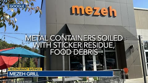 Restaurant Ratings: Mezeh Grill and Jade Express