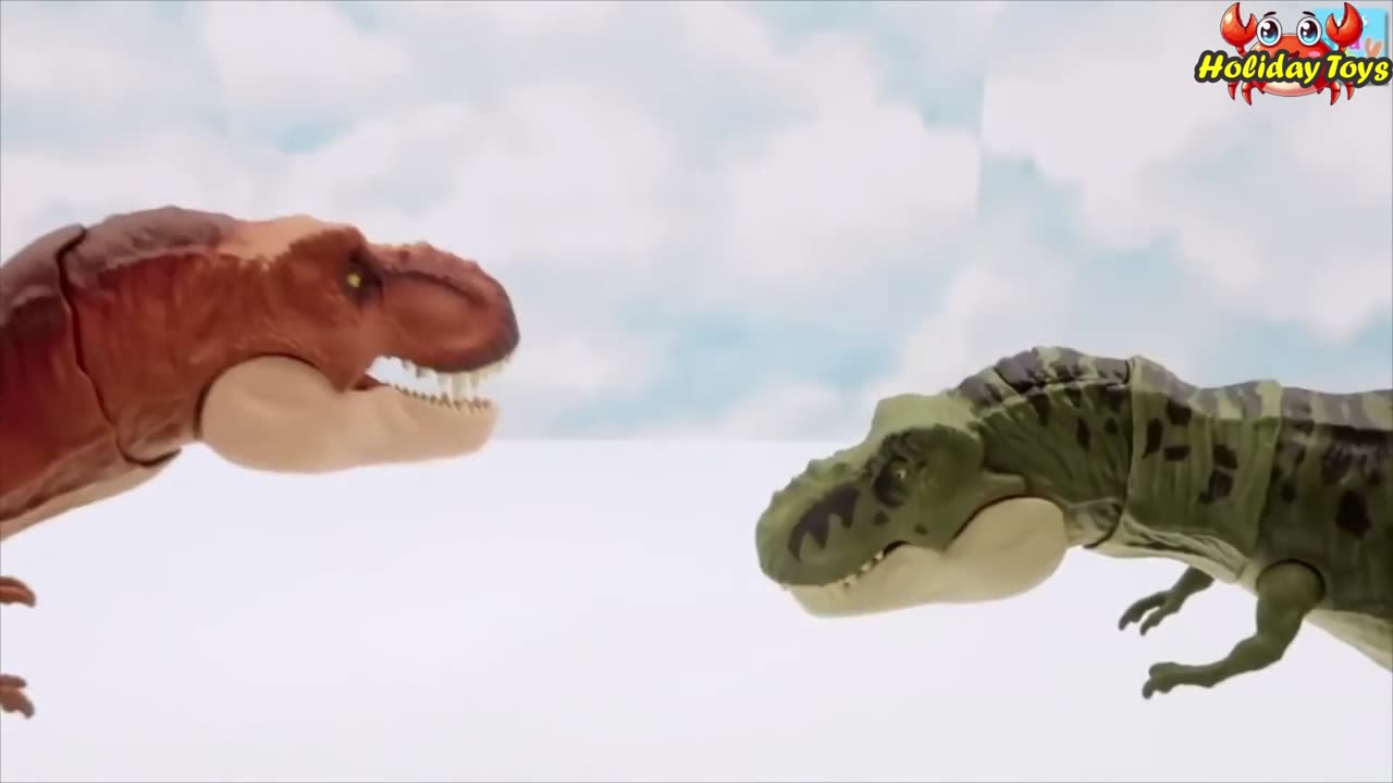 Carnotaurus Look For Fish Swimming in the River for Dinner