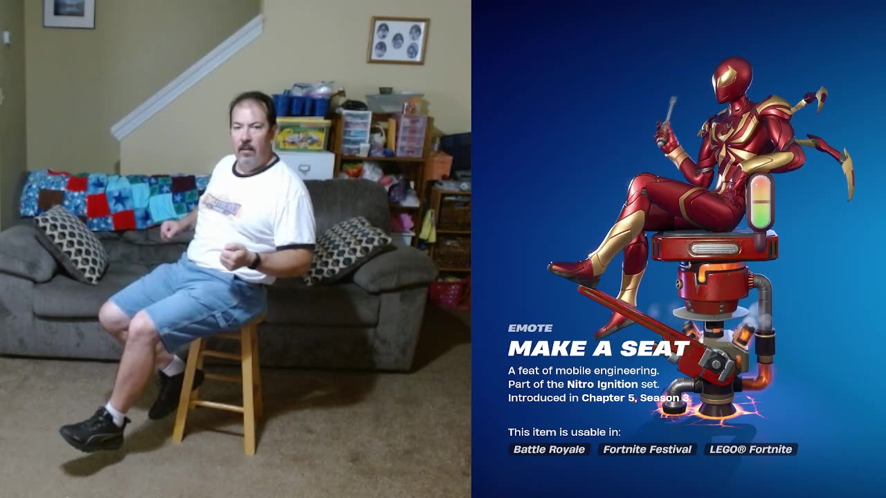 FFG Dance Fortnite Emotes Make A Seat