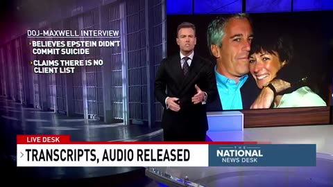 Maxwell denies Epstein’s suicide, dismisses ‘client list’ in existence in revealing interview