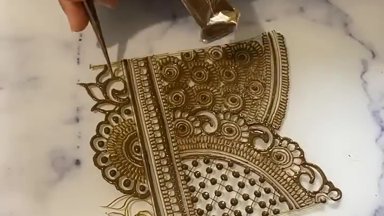 Henna Design Challenge Day-9 | Body Tattoo