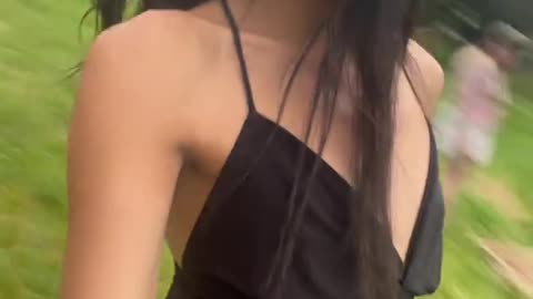 Tall tgirl letting the beauty of her