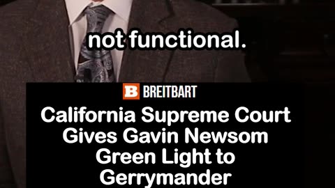 California Supreme Court Gives Gavin Newsom Green Light to Gerrymander