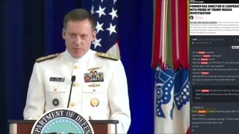 [Think 'Past Proves Future' Q] 💥DNI Gabbard Just Released Classified Docs abt NSA's Adm Rogers [Gen Flynn friend] fighting back against intel's Scheme to frame President Trump (8.13.25)