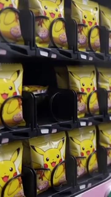 Vending Machine Full Of Pikachu Snacks Grok Ai