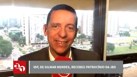 IDP, de Gilmar Mendes, recebeu patrocínio da JBS. 2017/12/15