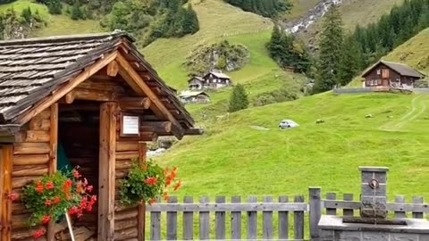 Swiss Lakeside Scenery: A Scenic Train Ride Through Paradise