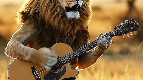 #violaoacustico #violao #ia #pets #selva #leao #cat #pyf