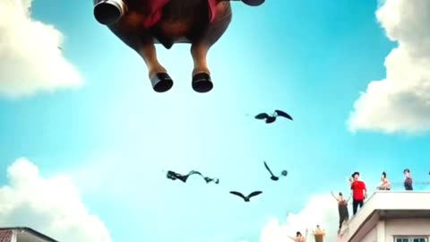 Grandma’s Mango-Loving Buffalo Takes Off!"