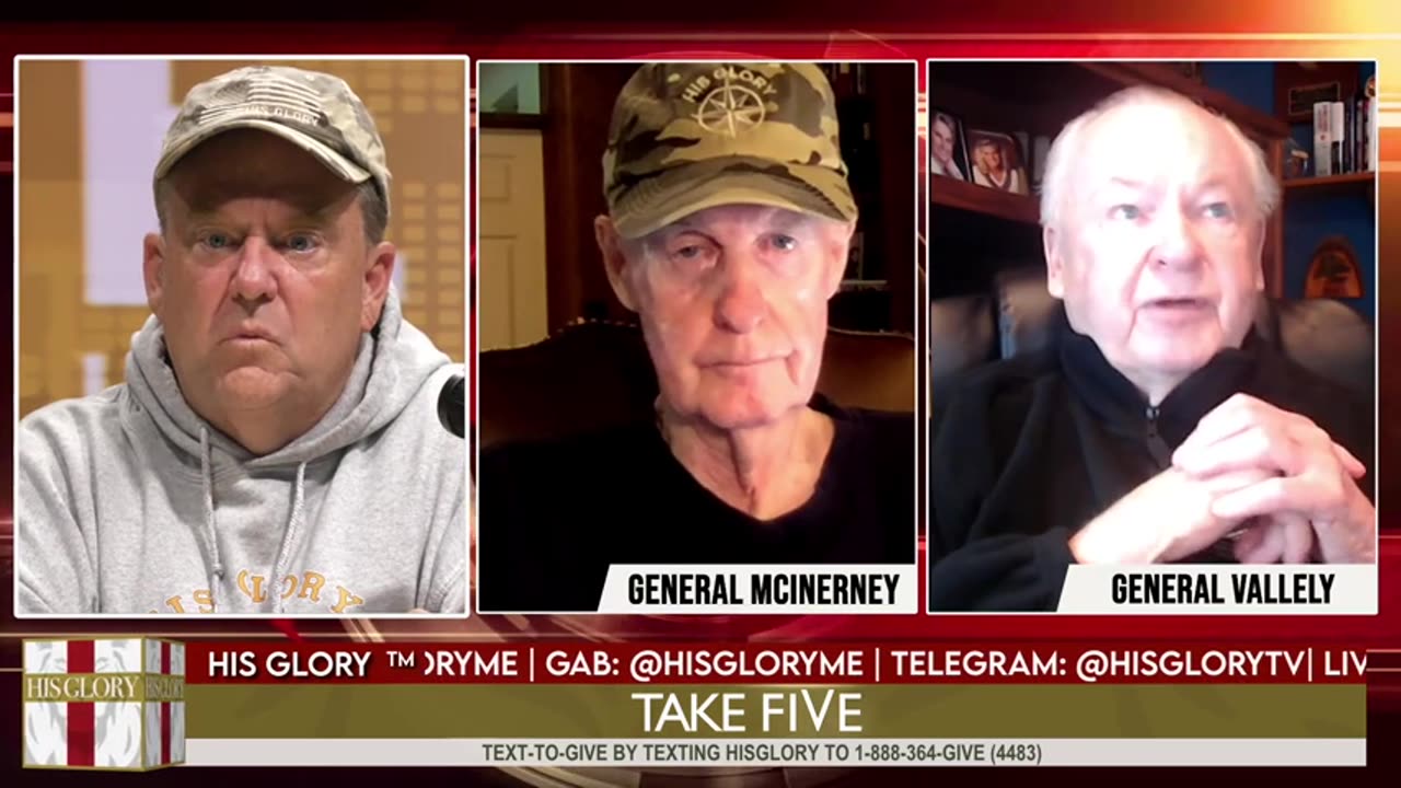 His Glory - Generals McInerney & Vallely - Global Tensions...Internal Threats 5-8-25