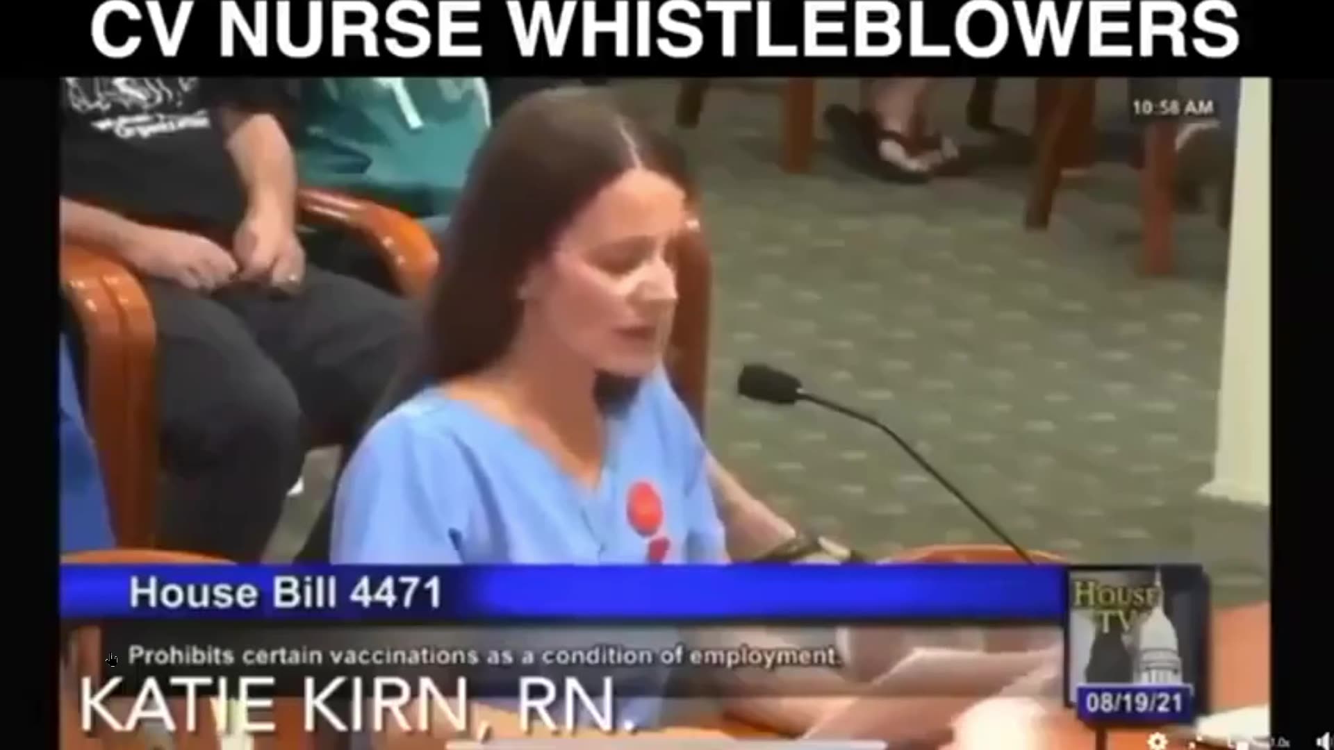 MURDER! This nurse has seen patients being vaccinated against their will.