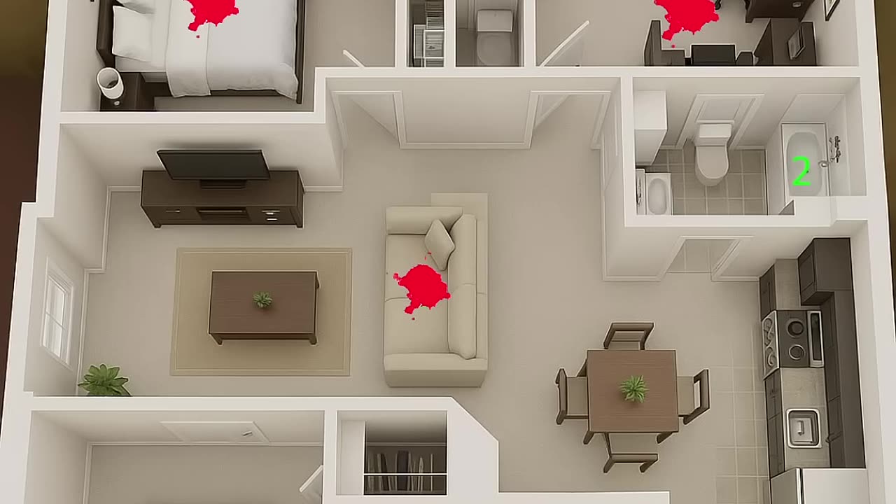 Must Watch: Choose a place to hide. Survive until the end. #hideandseek #survive