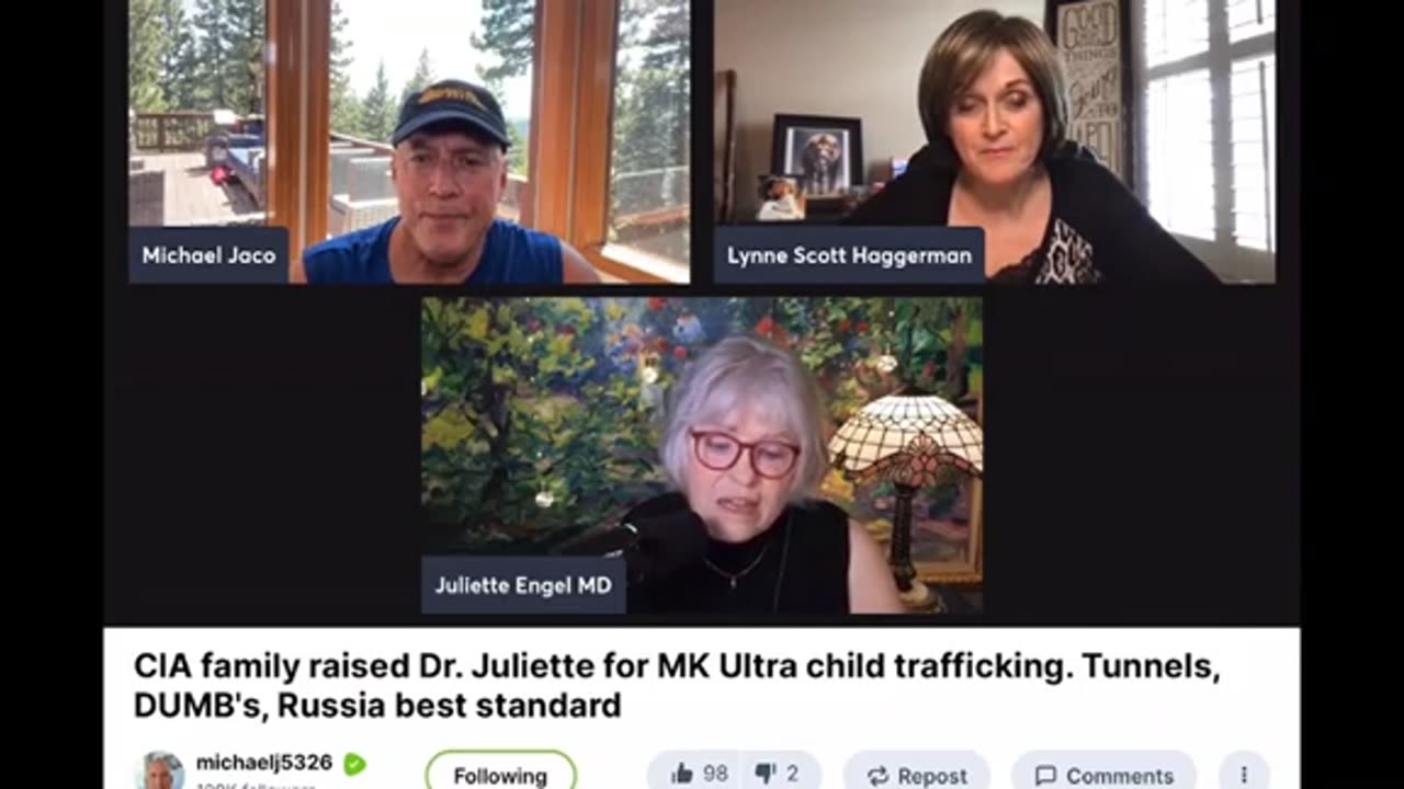 Dr Juliette Engel - MK Ultra ..
