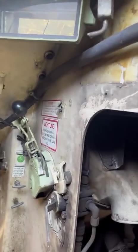 Damage from an RPG Striking an M113