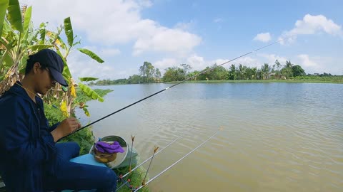 Roach Spin Fishing in River Calm Spots