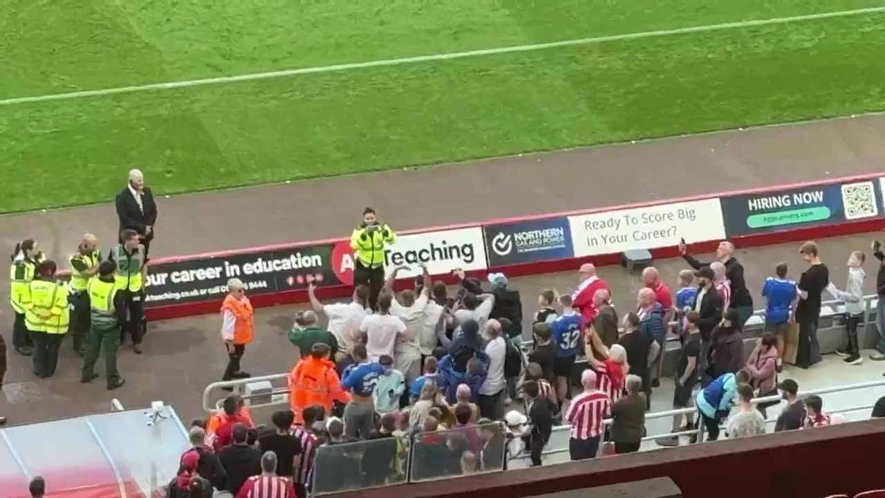 A first glimpse of star signing Granit Xhaka for Sunderland supporters