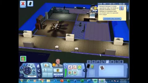 Pero llama a la policia a tiempo Sim idiota