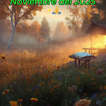 🙏✨Evangelio de hoy Jueves, 20 de Noviembre del 2025✨🙏