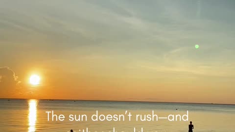 No Need to Rush – Slow Morning Quote to Soothe the Soul 🌞
