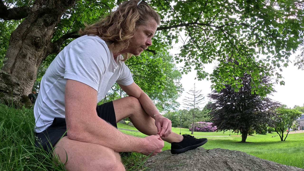 Day 106 - Trying hobbies, playing on gym rings and a marketing meeting.