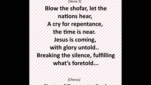 Fiesta Trumpets Rosh Hashanah original gospel song lyrics video