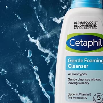 Cetaphil Gentle Foaming Cleanser – Pure Care for Sensitive Skin