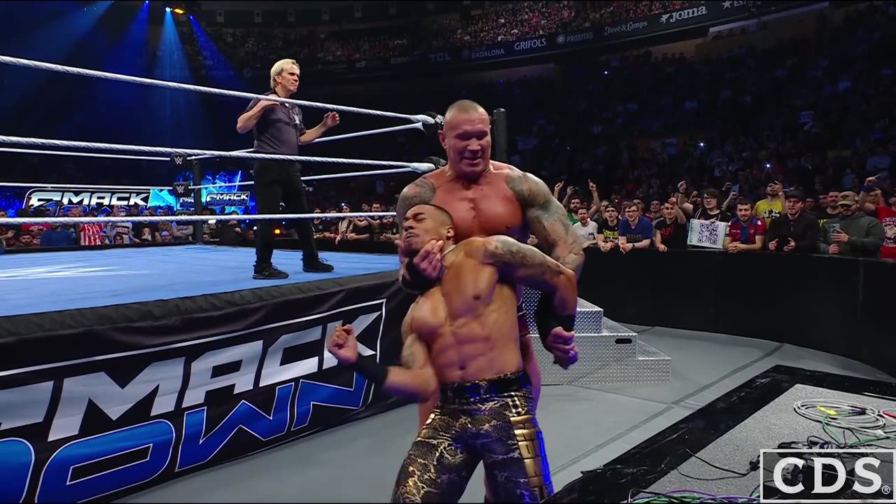 Randy Orton vs Carmelo Hayes SmackDown March Barcelona Highlights