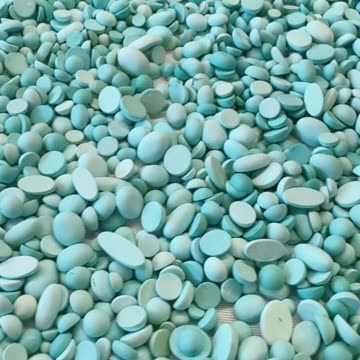 250605-7 Turquoise Cabochon: A Solidified Geological Poem