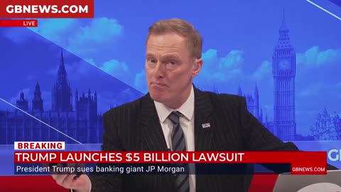 President Donald Trump has launched a $5 billion lawsuit against JPMorgan Chase