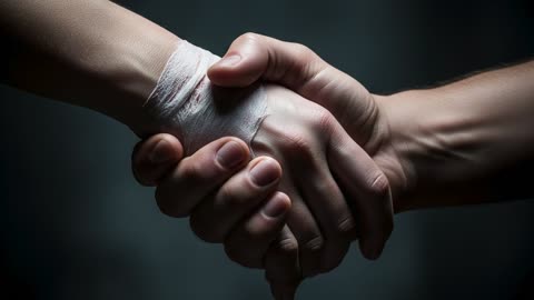 "Aunque duela, te juro que no soltaré tu mano 💔😭"