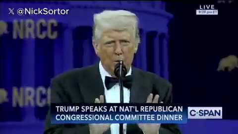 President Trump demolishes Adam Schiff on stage