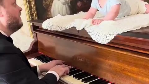 Piano Serenade for a Tiny Audience 🎹👶 | Pure Joy in Every Note