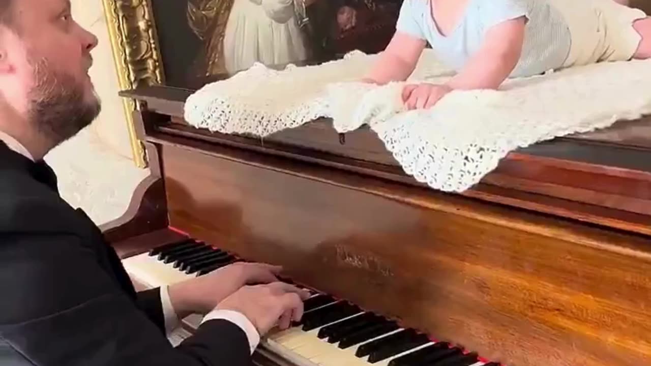 Piano Serenade for a Tiny Audience 🎹👶 | Pure Joy in Every Note