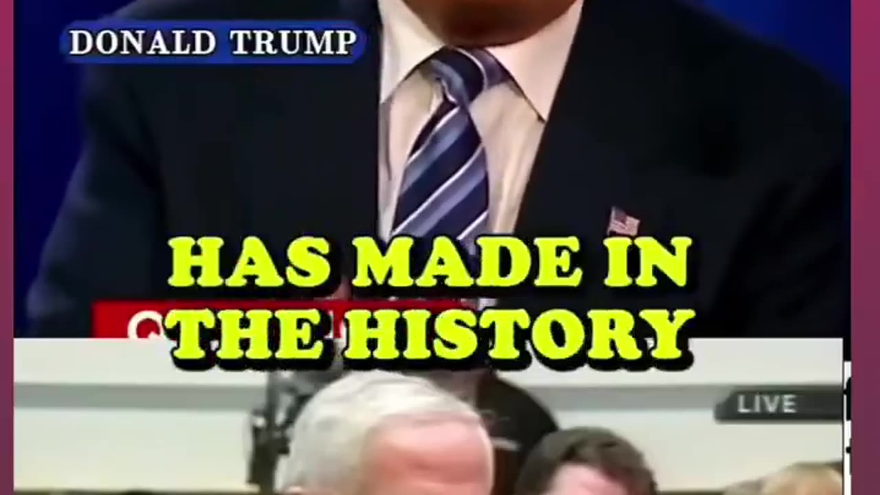 Clear display of how Trump is controlled now
