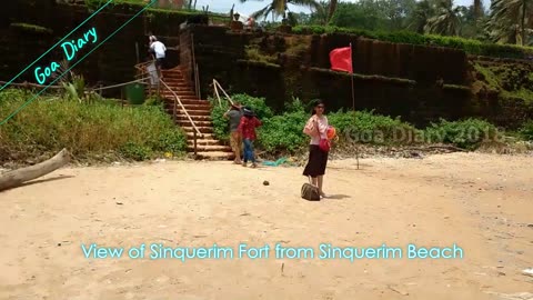 Sinquerim Fort Goa- Complete Video
