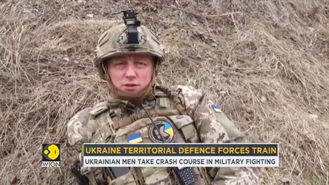 Ukraine's territorial defence forces train civilians in combat training amid Russian invasion | WION