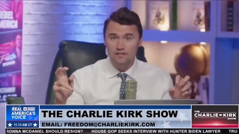 Charlie kirk speaking out against jewish funding to black live matter, anti white organisations...