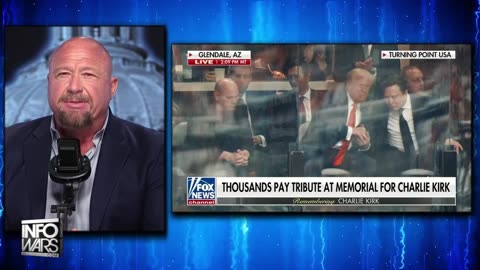 President Trump and Elon Musk Reconcile at Charlie Kirk’s Historic Memorial in Glendale, AZ