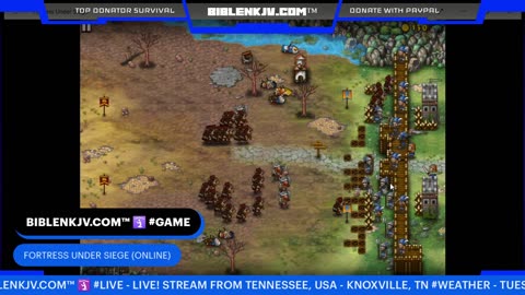 BIBLENKJV.COM™ 🛐 FORTRESS UNDER SIEGE Pt 1 #GAMES #ONLINE #LIVE