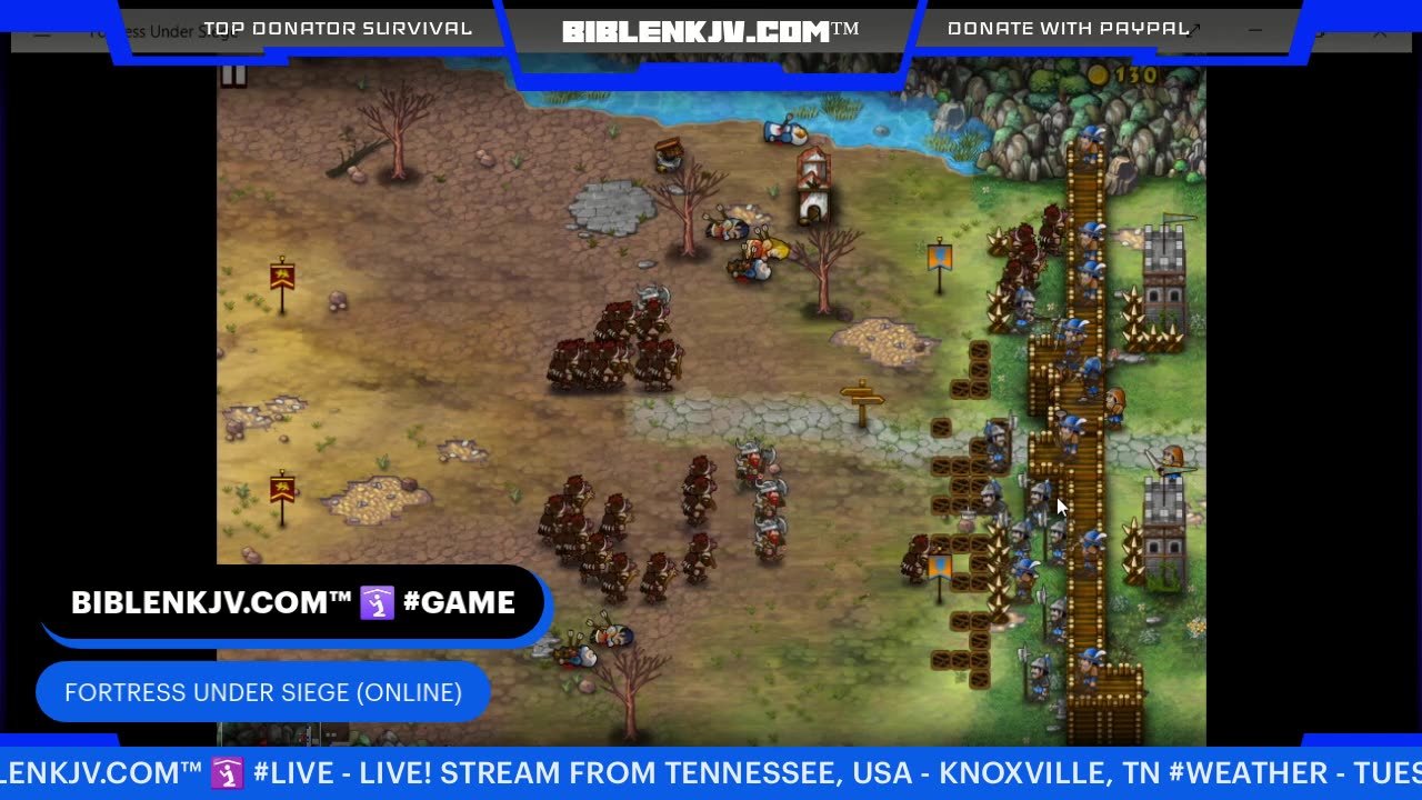BIBLENKJV.COM™ 🛐 FORTRESS UNDER SIEGE Pt 1 #GAMES #ONLINE #LIVE