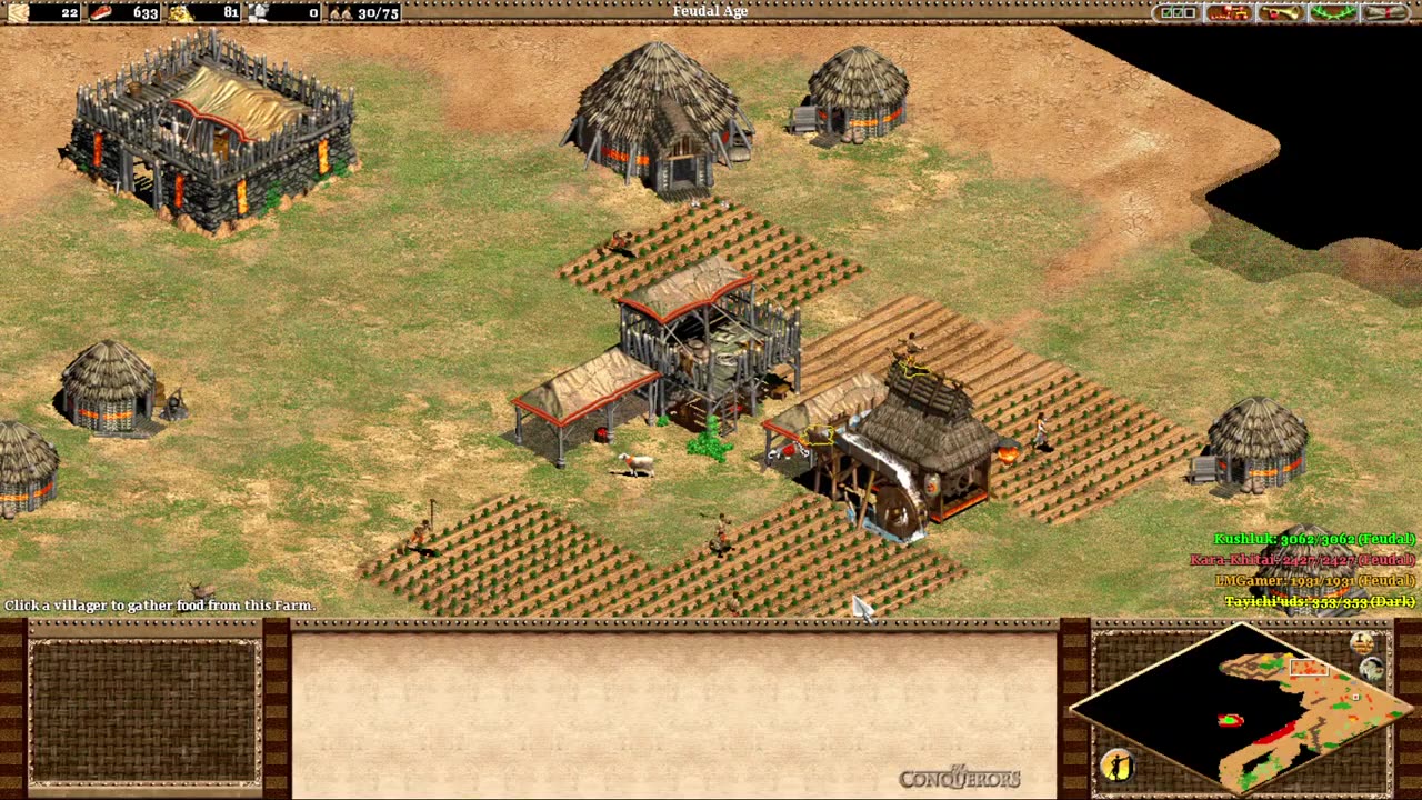Age Of Empires 2 (Original) - Genghis Khan | A Life of Revenge Gameplay & Strategy