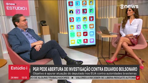 Merval Pereira acaba de dizer na Globo News que o @BolsonaroSP está sendo vítima de perseguição pelo governo e a justiça brasileira