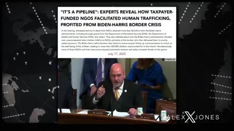 Biden Administration sided the trafficking of children.