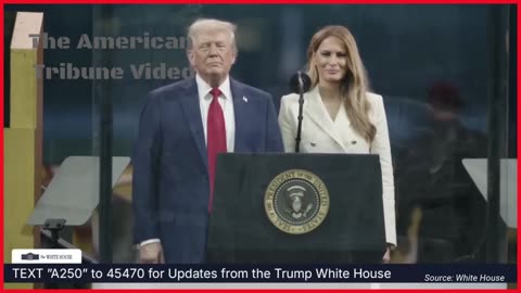 Crowds Sings “Happy Birthday” to President Trump in Sweet Moment During Massive Army Parade