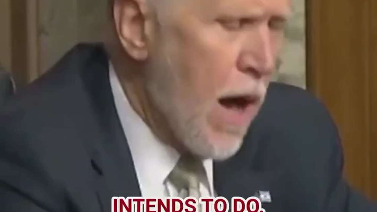 Senator Thom Tillis reads out deportation numbers in the millions