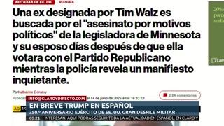 Desfile militar histórico: El Ejército celebra 250 años en el cumpleaños de Trump | EN VIVO desde Washington D.C.