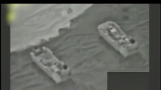 New Footage of Israeli Anfibious Assault On Gaza Coast(2023)