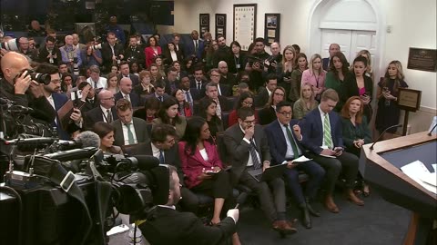 Press Secretary Karoline Leavitt Briefs Members of the Media